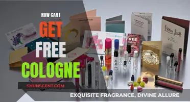 Get Free Cologne: Tips and Tricks to Smell Great