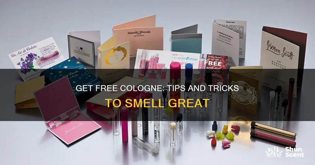 how can i get free cologne