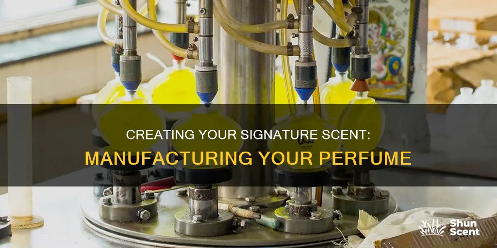how can i get my perfume manufactured