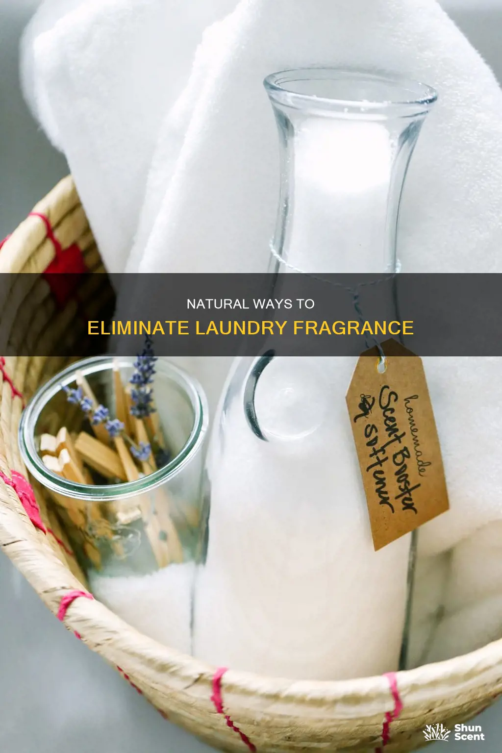 how can i get rid of fragrance from laundry detergent