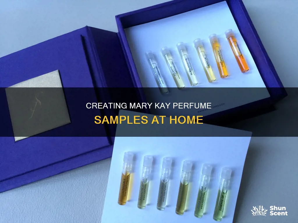 how can i make homemade mary kay perfume samples