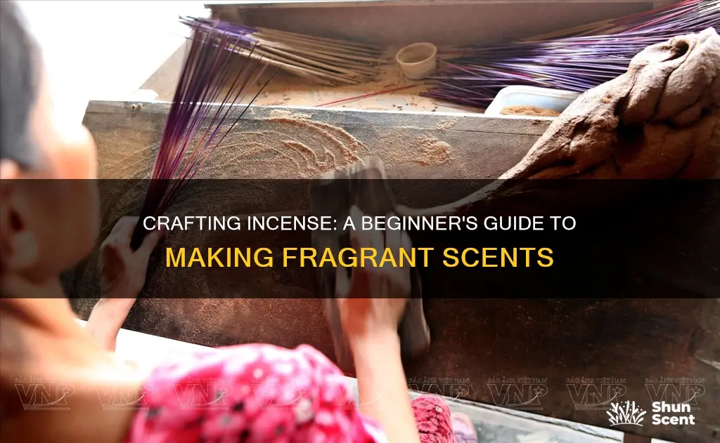 how can i make incense
