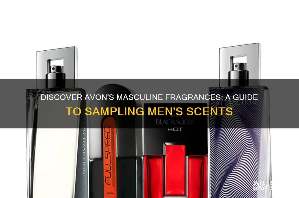 how can i sample avon scents for men