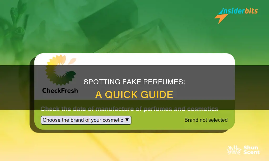 how can i tell if a perfume is fake