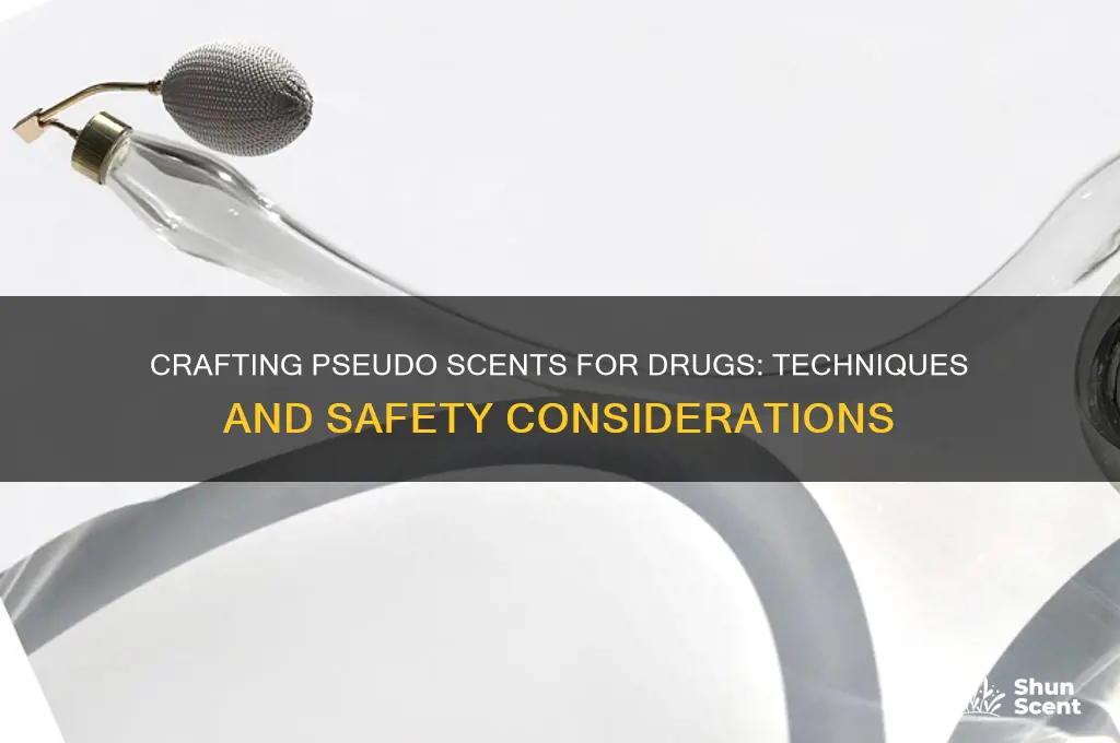 how can make pseudo scents for drugs
