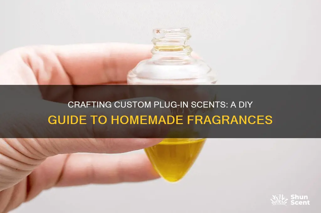 how can you make a plug in scent from scratch