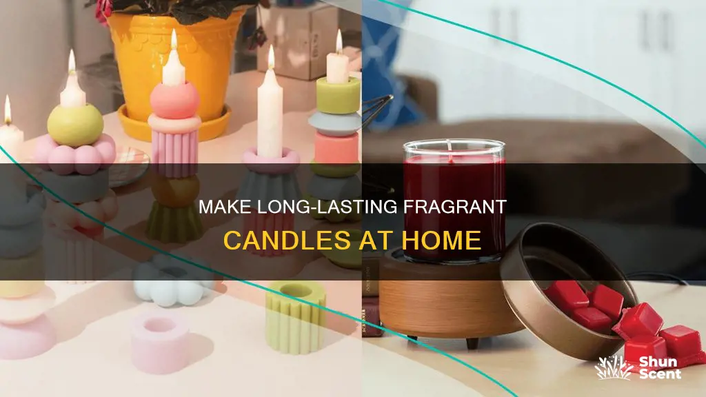 how can you make heavy perfumed candles