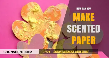Crafting Aromatic Creations: A Simple Guide to Making Scented Paper
