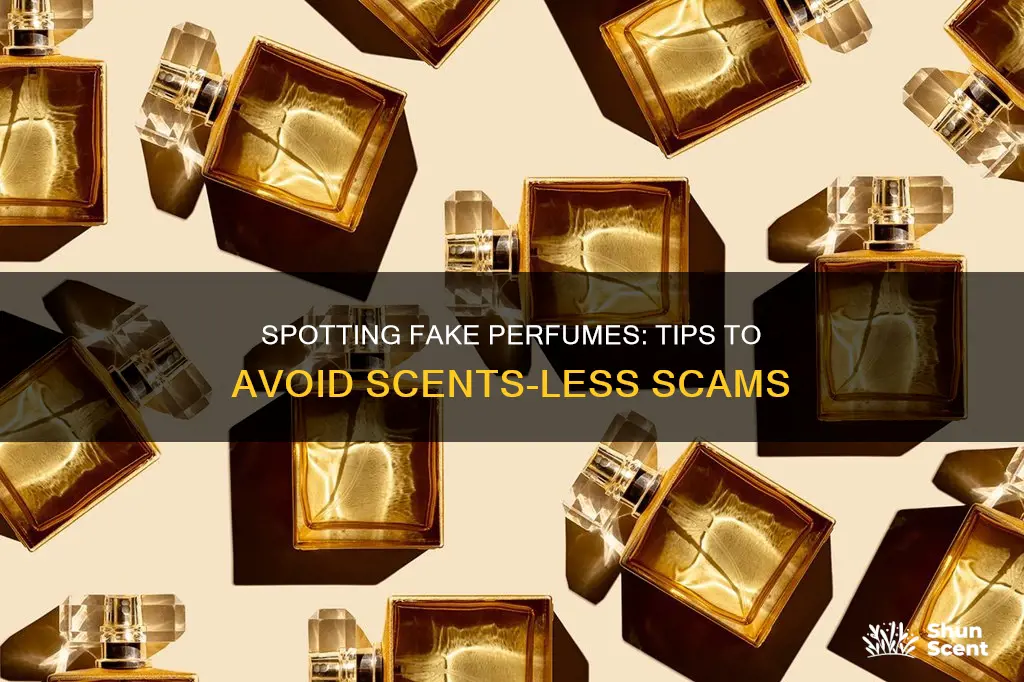 how can you tell fake perfume