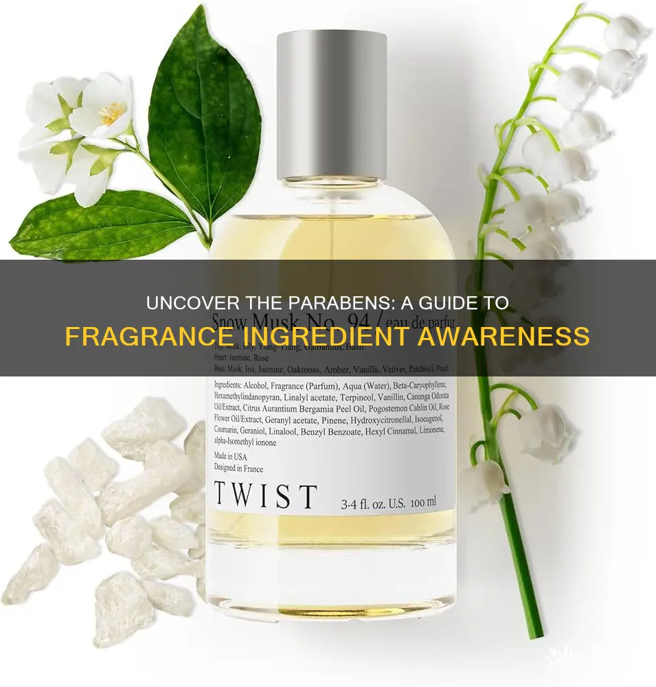 how can you tell if a fragrance contains parabens