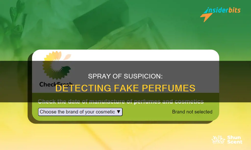 how can you tell if perfume is a knock off
