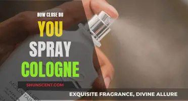 The Art of Applying Cologne: Finding the Perfect Distance