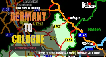 Exploring Germany: Oedingen to Cologne Distance Revealed