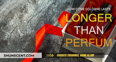 Cologne vs Perfume: Why Does Cologne Last Longer?