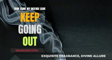 Troubleshooting Incense: Cone Keeps Extinguishing