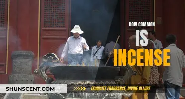 Incense Usage: A Global Perspective on its Popularity