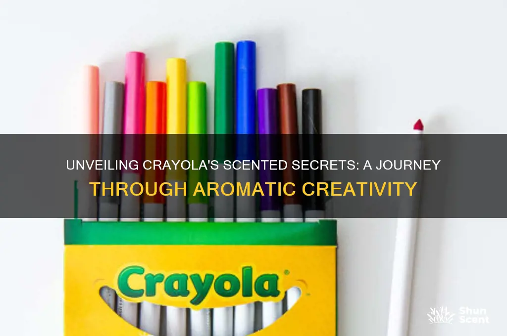 how crayola gets scented