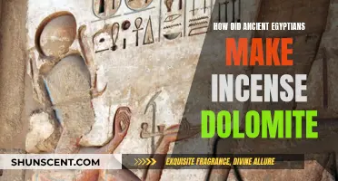 Ancient Egyptians: Crafting Incense Dolomite Secrets