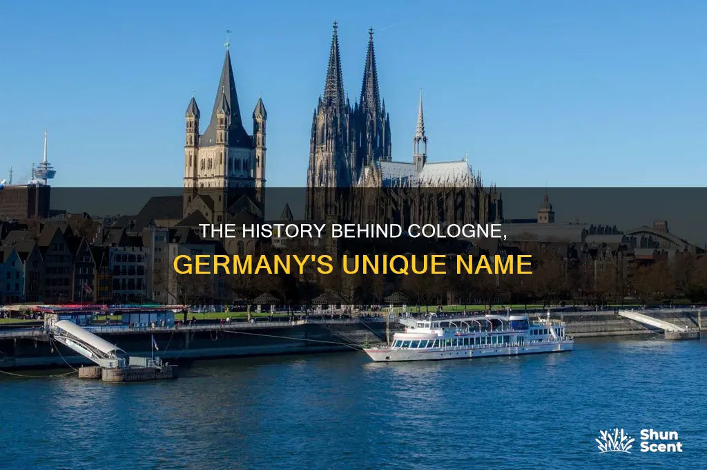 how did cologne germany get its name