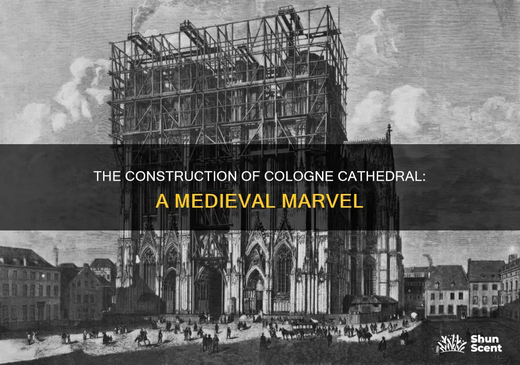 how did they build cologne cathedral