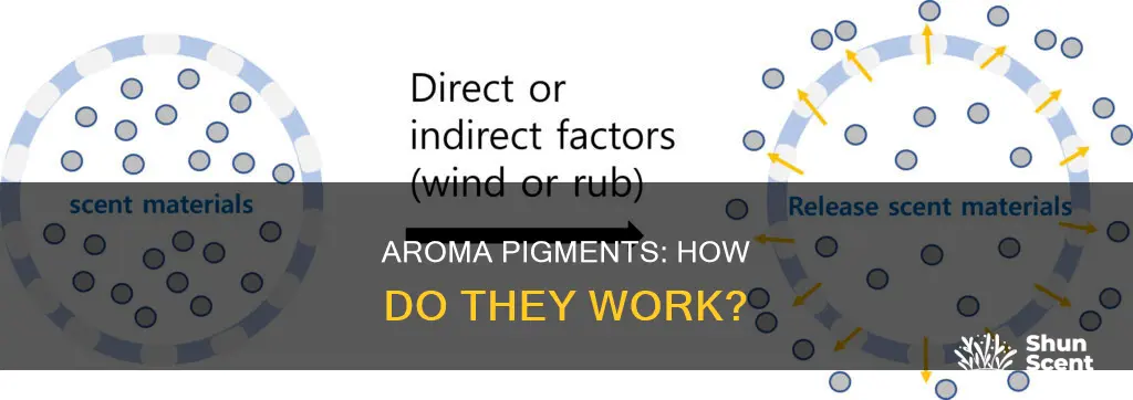 how do aroma pigments work