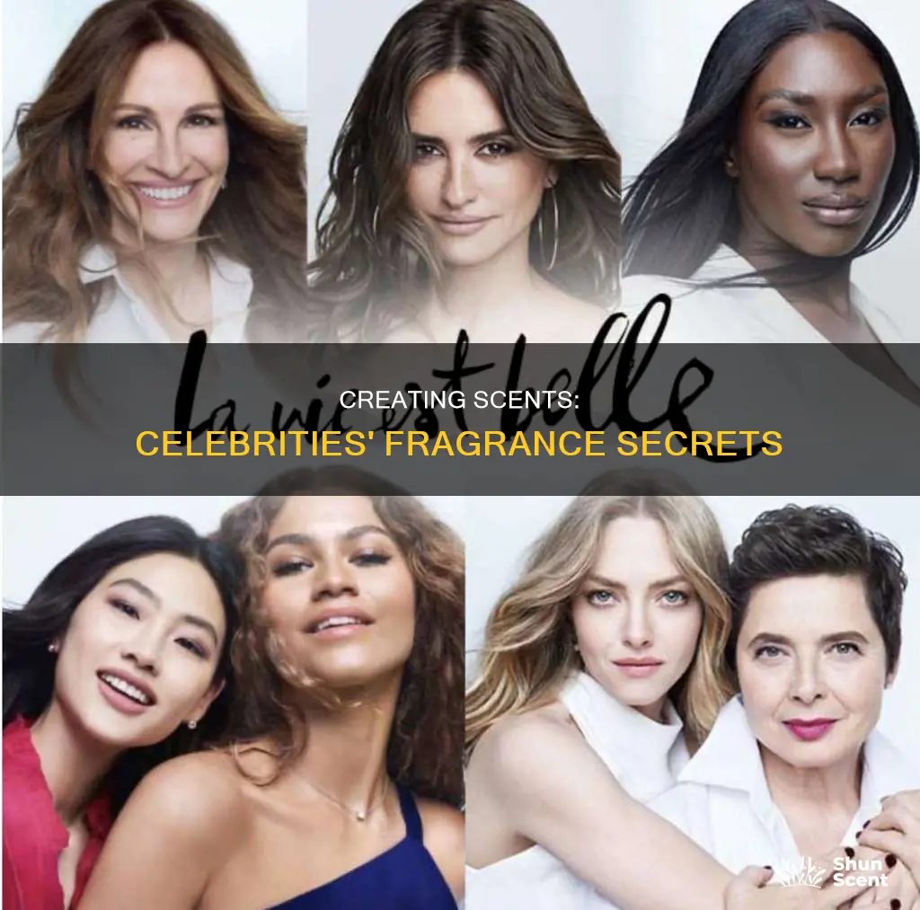 how do celebrities make perfume