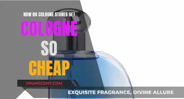 Colognes' Cheap Secrets: How Do Stores Do It?