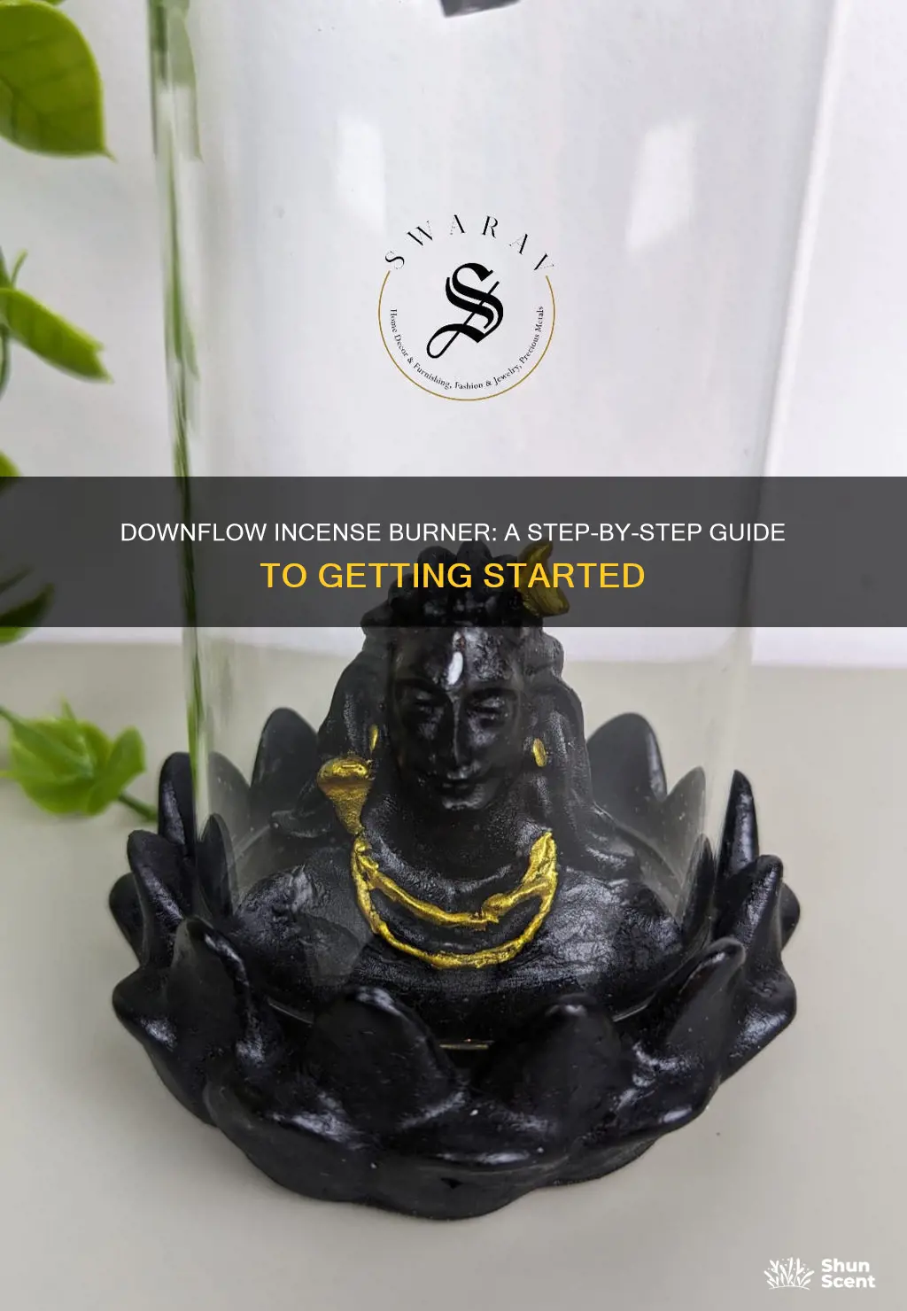 how do downflow incense burner