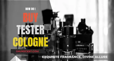 Tester Cologne: A Guide to Buying Smart