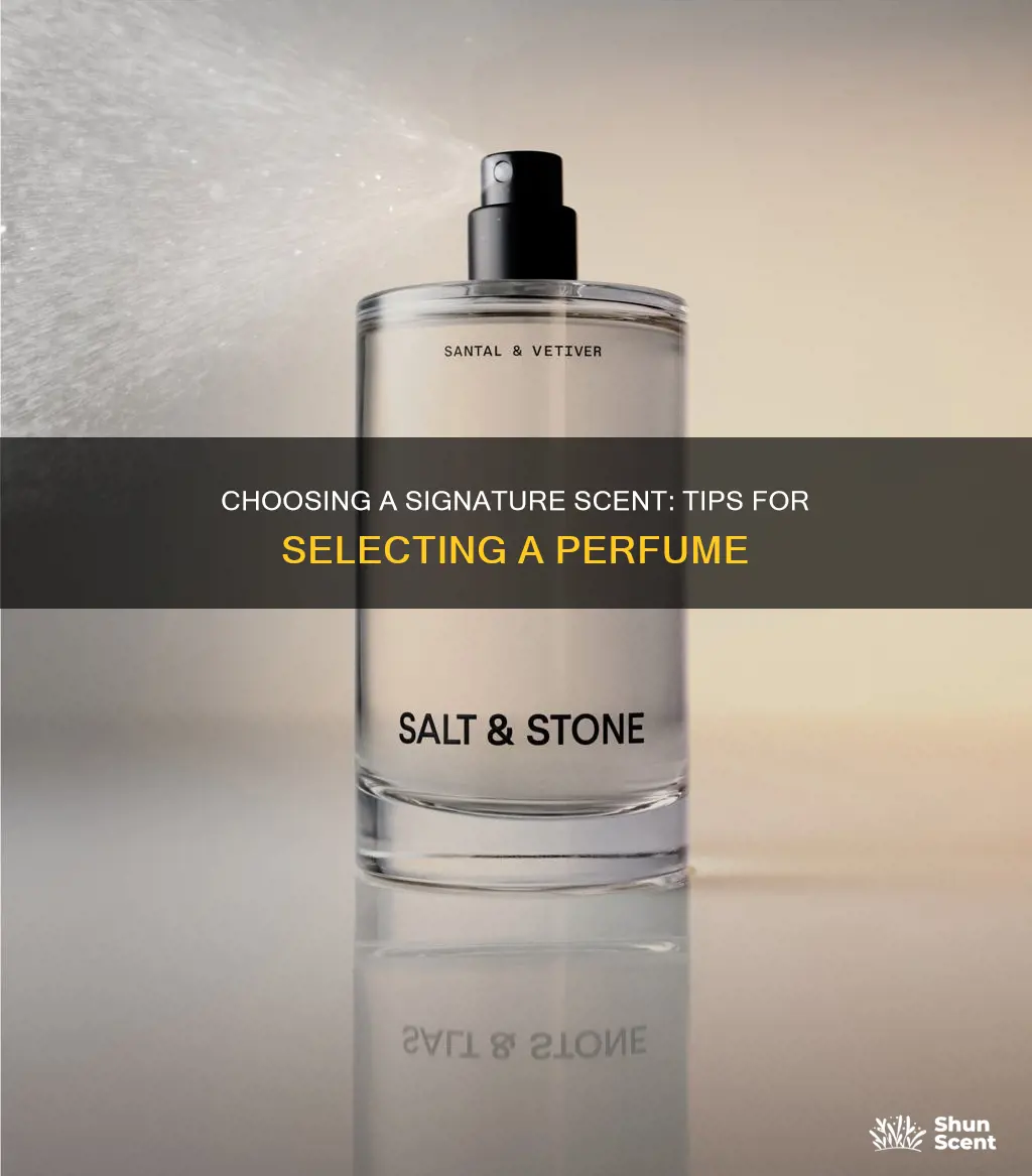 how do i choose a new perfume