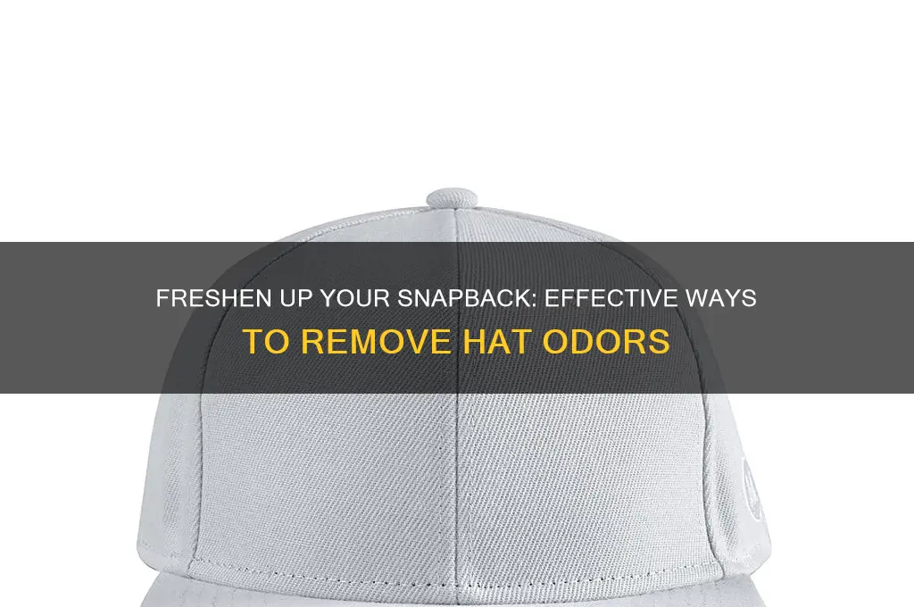 how do i clean a snapback hat scent