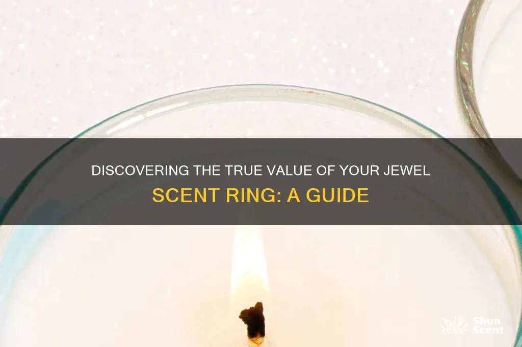 how do i find jewel scent ring value