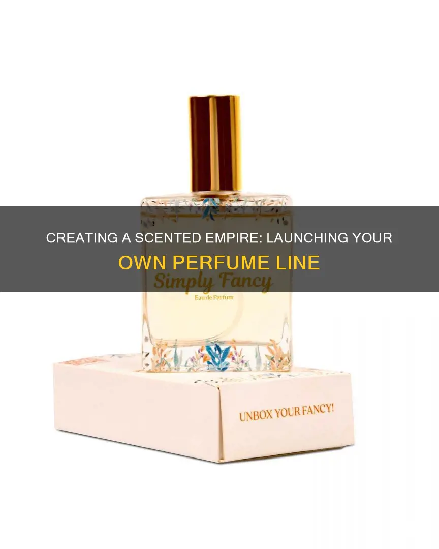 how do i get my own perfume line