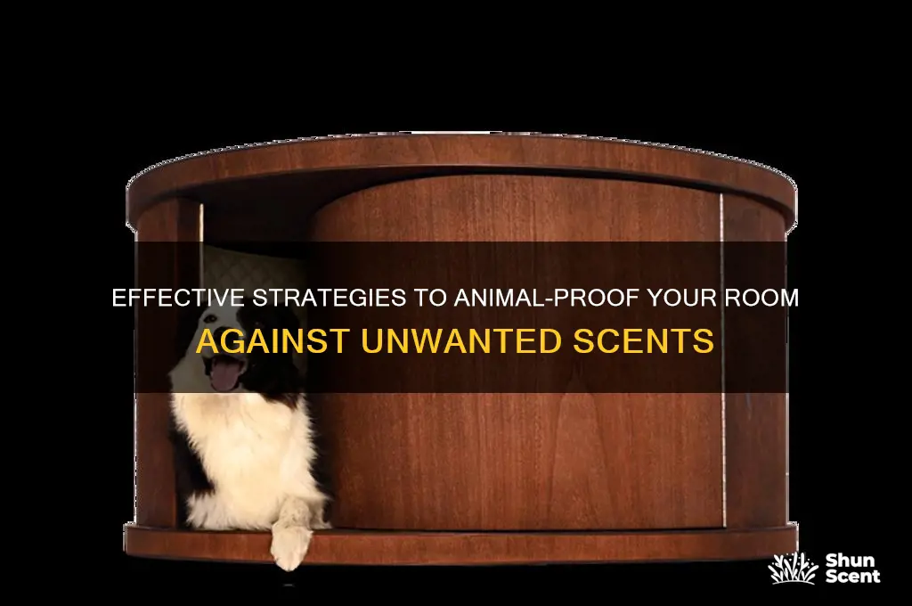 how do i i animal scent proof a room
