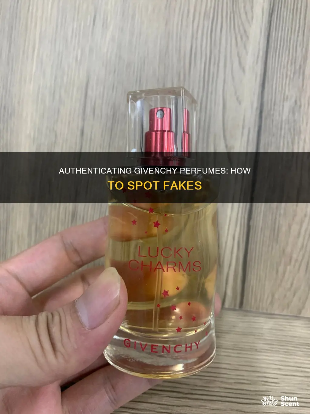 how do i know if givenchy perfume is real
