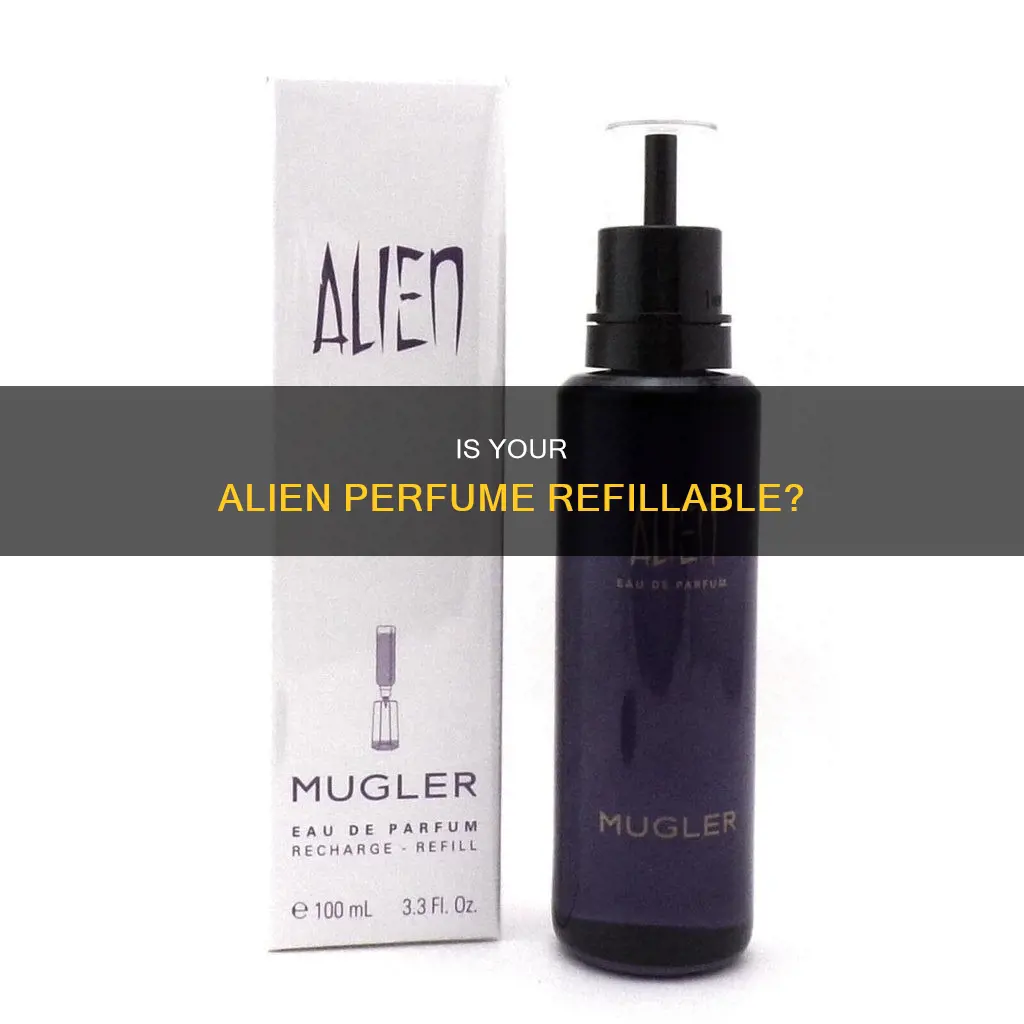 how do i know if my alien perfume is refillable