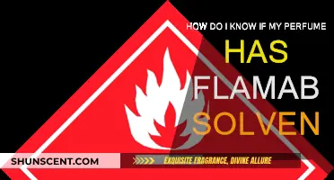 Are Your Perfume's Solvents Flammable? Check the Label!