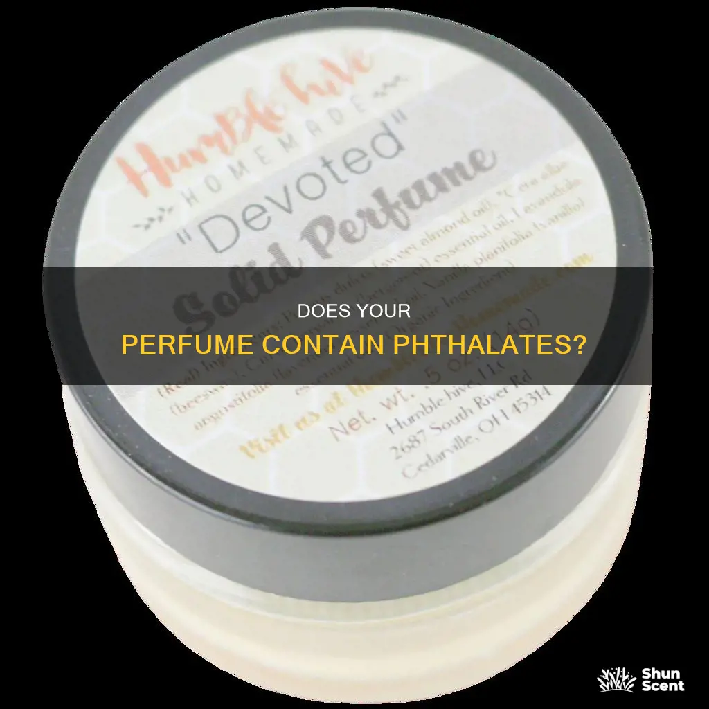 how do i know if my perfume has phthalates