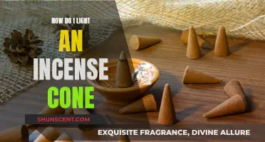 Lighting Incense Cones: A Step-by-Step Guide