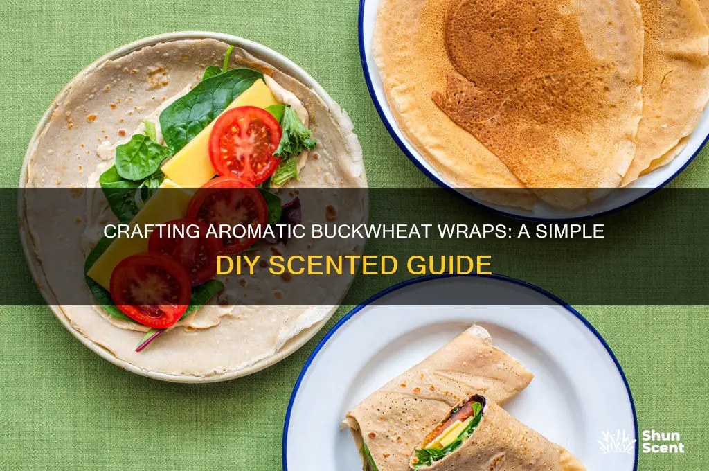 how do i make a scented buckwheat wrap