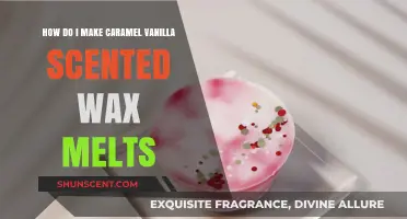 Crafting Caramel Vanilla Scented Wax Melts: A Simple DIY Guide