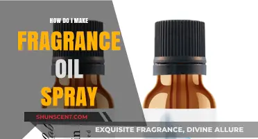 Craft Your Own Scent: DIY Fragrance Oil Spray