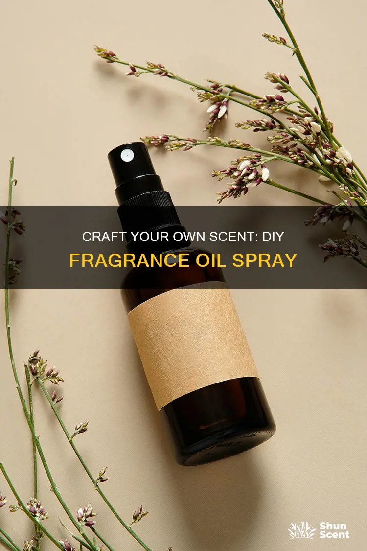 how do i make fragrance oil spray