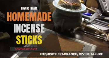 Making Incense Sticks at Home: A Step-by-Step Guide