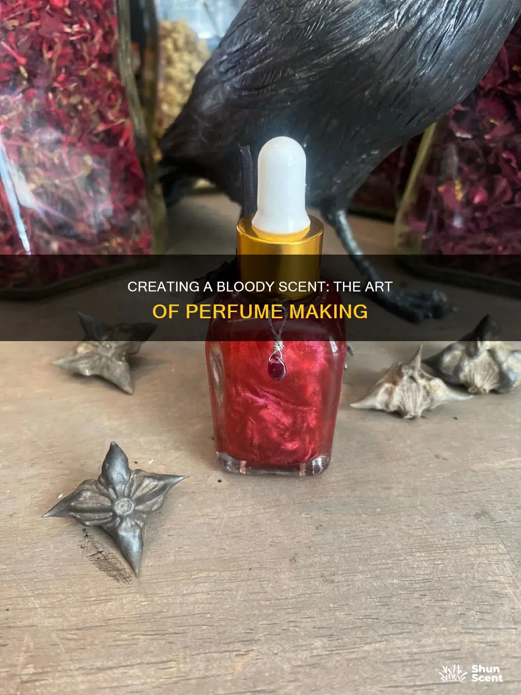 how do i make perfume that smells like blood