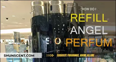 The Art of Refilling Angel Perfume
