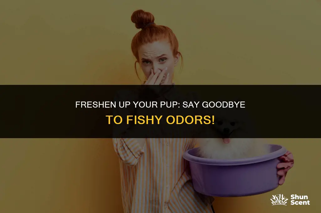 how do i stop my dog smelling of fish