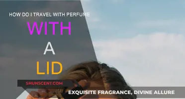 Traveling with Perfume: Keep the Lid Tight