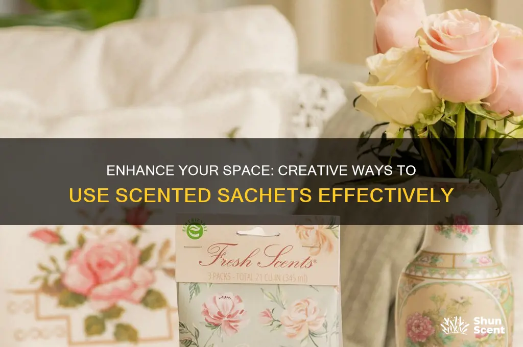 how do i use scented sachets