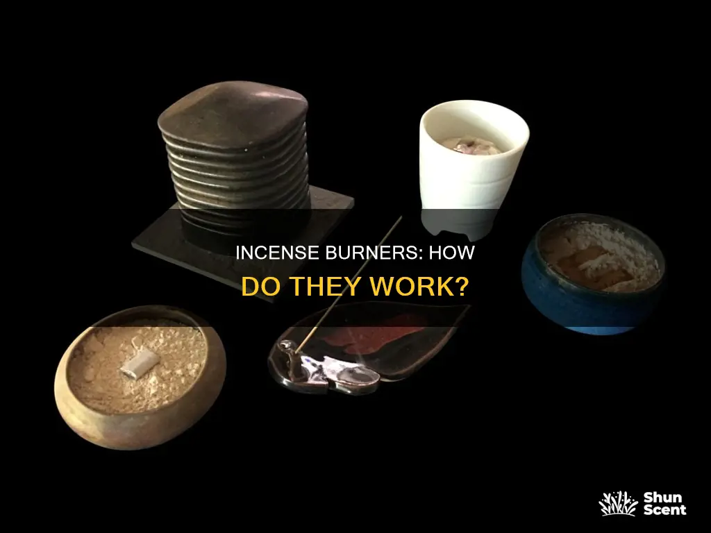 how do incense burners work